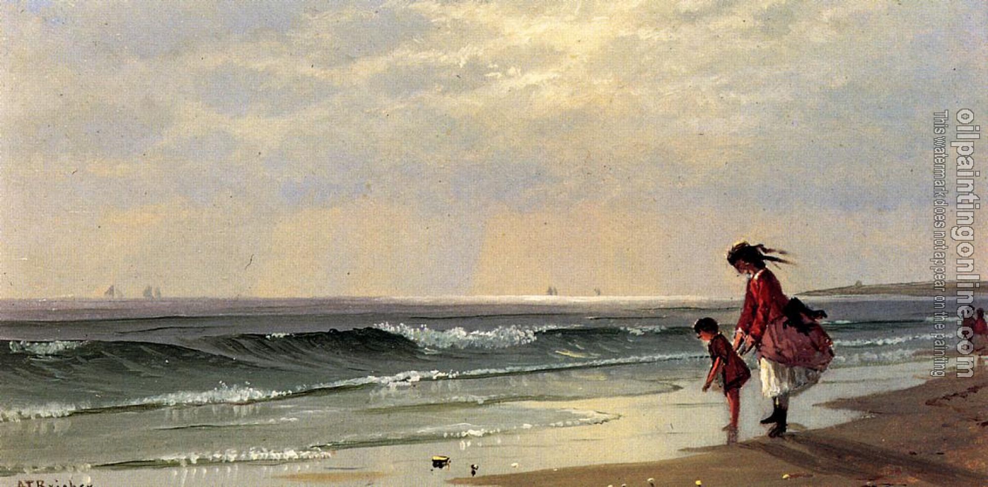 Alfred Thompson Bricher - At the Shore
